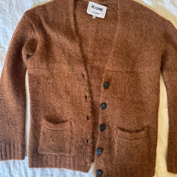 Re/Done Grandpa Cardigan XS - Picture 7 of 8
